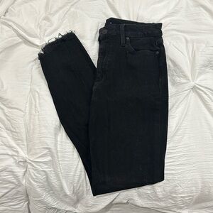 Joe’s jeans high rise skinny ankle black jeans - 27